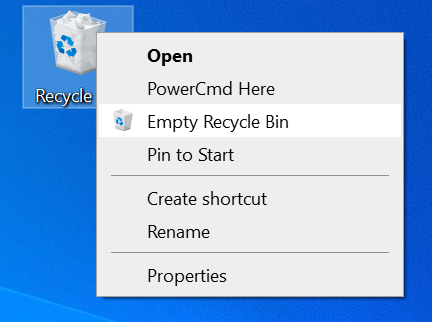 empty-recycle-bin