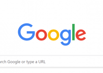"Search Google or type a URL" typed in Google's search box in Chrome.